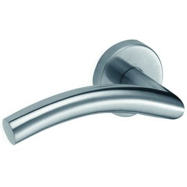 Béquille double sur rosace inox LINOX 494