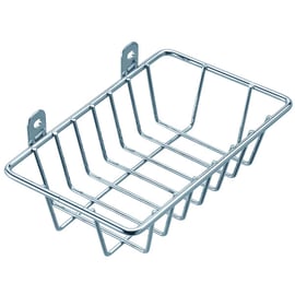 Porte-savon mural fil - acier - simple - chromé