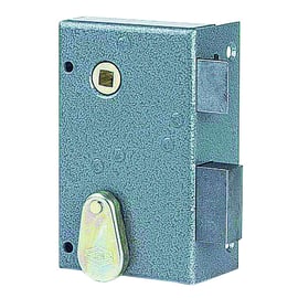 Serrure en applique verticale à fouillot