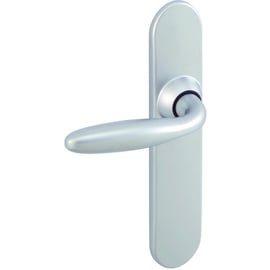 Ensemble sur grande plaque OPERA chromé velours