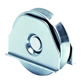 Galet à platine extérieur à gorge en V avec 1 roulement 330 V