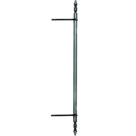 Fiche à lacets pour meubles longueur 392 mm vieux bronze