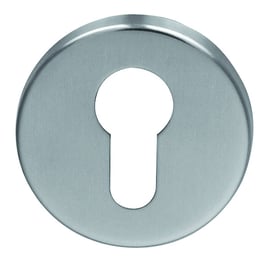 Rosace ronde inox 304 pour béquille série EST clé L la paire