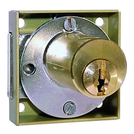 Serrure de meuble 5064 à  cylindre rond