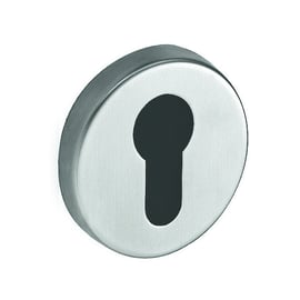 Rosace ronde inox pour béquille LC