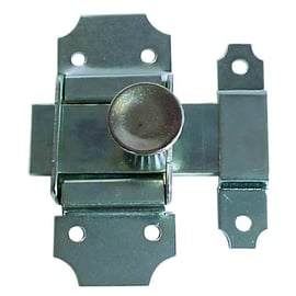 Targette en applique à pêne plat 1125 acier zingué largeur 30 mm