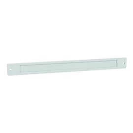 Plaque d'obturation POVM pour entrée d'air blanc 295 x 27 x 2,5 mm