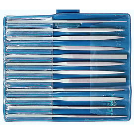 Lime aiguille NFB 2493 - 160 mm en coffret de 12 pièces