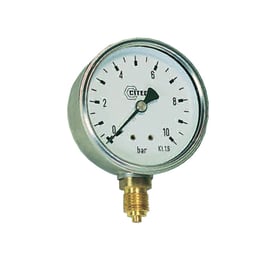 Manomètre série 7210 - collerette - D63