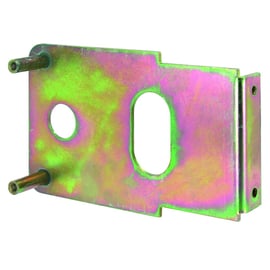 Platine à souder pour serrure de grille horizontale 979