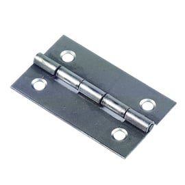 Charnière rectangulaire inox à nœud roulé