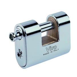 Cadenas haute sécurité blindé laiton forgé PANZER varié avec 3 clés