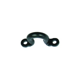 Lacet pour espagnolette à tringle ronde à pattes 7400RD noir