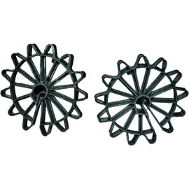 Cale d'armature verticale étoilée - 30 x 6/14 mm sac 1000 pièces