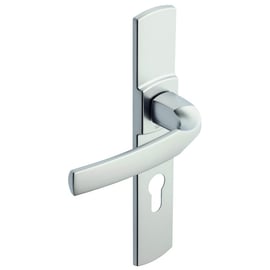 Ensemble sur grande plaque ARTIS chromé velours