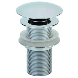 Bonde lavabo-vasque clapet DIGICLIC sans trop-plein