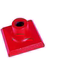 Dame carrée en acier sans manche