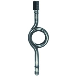 Siphon cor de chasse embout fileté 1/2" écrou droite gauche 1/2"