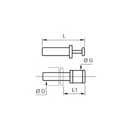 Bouchon encliquetable série 3126