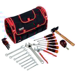 Caisse textile 1er équipement avec outils 30 L avec 28 outils