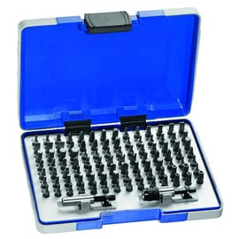 Coffret d'embouts de vissage 1/4" avec porte embout