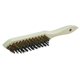 Brosse métallique à main en acier rond - acier dur