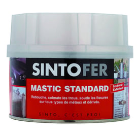 Mastic polyester SINTOFER STANDARD - 330 g - blanc