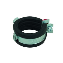 Collier de fixation acier simple avec isogaine BISMAT FLASH - 57 - 63 mm