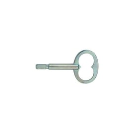 Clé pour batteuse à carré mâle acier zingué