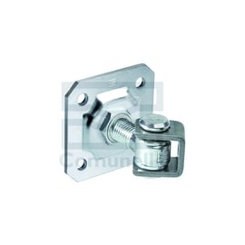 Gond à souder réglable sur platine à visser 161 M20