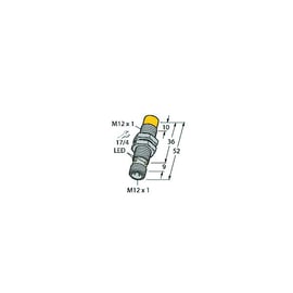 Capteur inductif NI8U - M12 - Portée : 8 mm - PNP