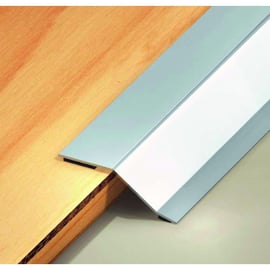 Seuil de porte adhésif inox pour différence de niveau