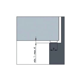 Joint d'isolation adhésif type I pour espace faible 1 à 4 mm