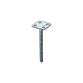 Pied de poteau PPSP à sceller platine fixe