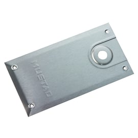 Plaque de recouvrement pour pivot de sol 86N inox brossé