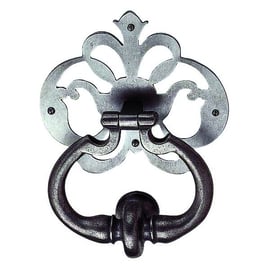 Marteau de porte 2353 fer patiné cémenté