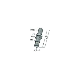Capteur inductif BIM-M12E - M12 - Portée : 90 mm - PNP