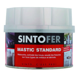 Mastic polyester SINTOFER STANDARD - 330 g - blanc