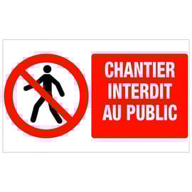Plaque de signalisation