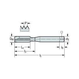 Taraud machine EP2021302 HSS-E PM