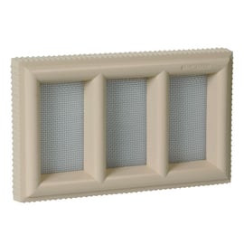 Grille d'aération CLAUSTRA pour soubassement