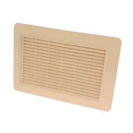 Grille d'aération GAPM spéciale façade rectangulaire 226 x 323 mm sable