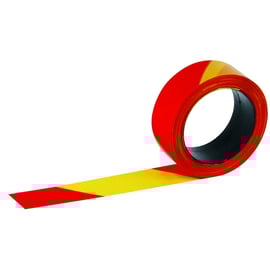 Ruban de signalisation RUBAPLAST rouge / jaune