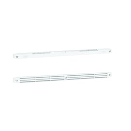 Entrée d'air autoréglable M-G 30 avec capuchon de facade CE2A blanc
