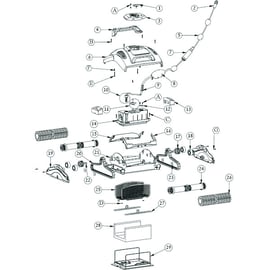 Robot DOLPHIN collectivité WAVE 20 pour pataugeoires