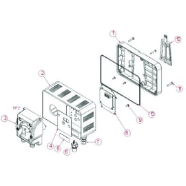 Panneau de régulation AQUAPRIMO pH et redox
