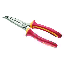 Pince à bec coudé demi-rond isolé 1000V