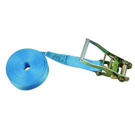 Sangle d'arrimage 1 partie bleu 917/1 CC - 6 mètres largeur 35 mm 2 000 daN