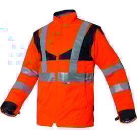 Parka haute visibilité orange/marine ANNAPURNA