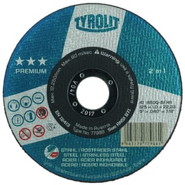 Meule à tronçonner PREMIUM 42 - 125 x 2,5 mm